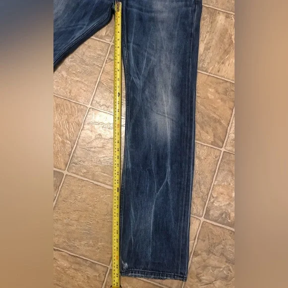 ***FOR SAM*** EUC RARE 008C0 Wash Diesel Larkee Relaxed Straight 32x34 (33x34) - Picture 3 of 8